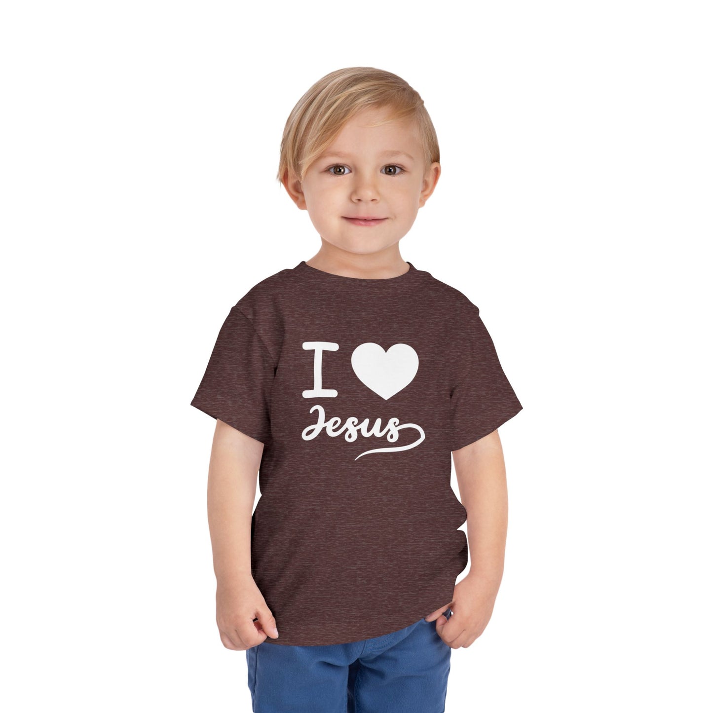 I Love Jesus Toddler Tee