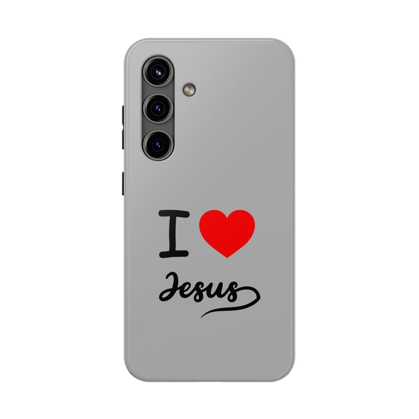 I Love Jesus Tough Phone Cases