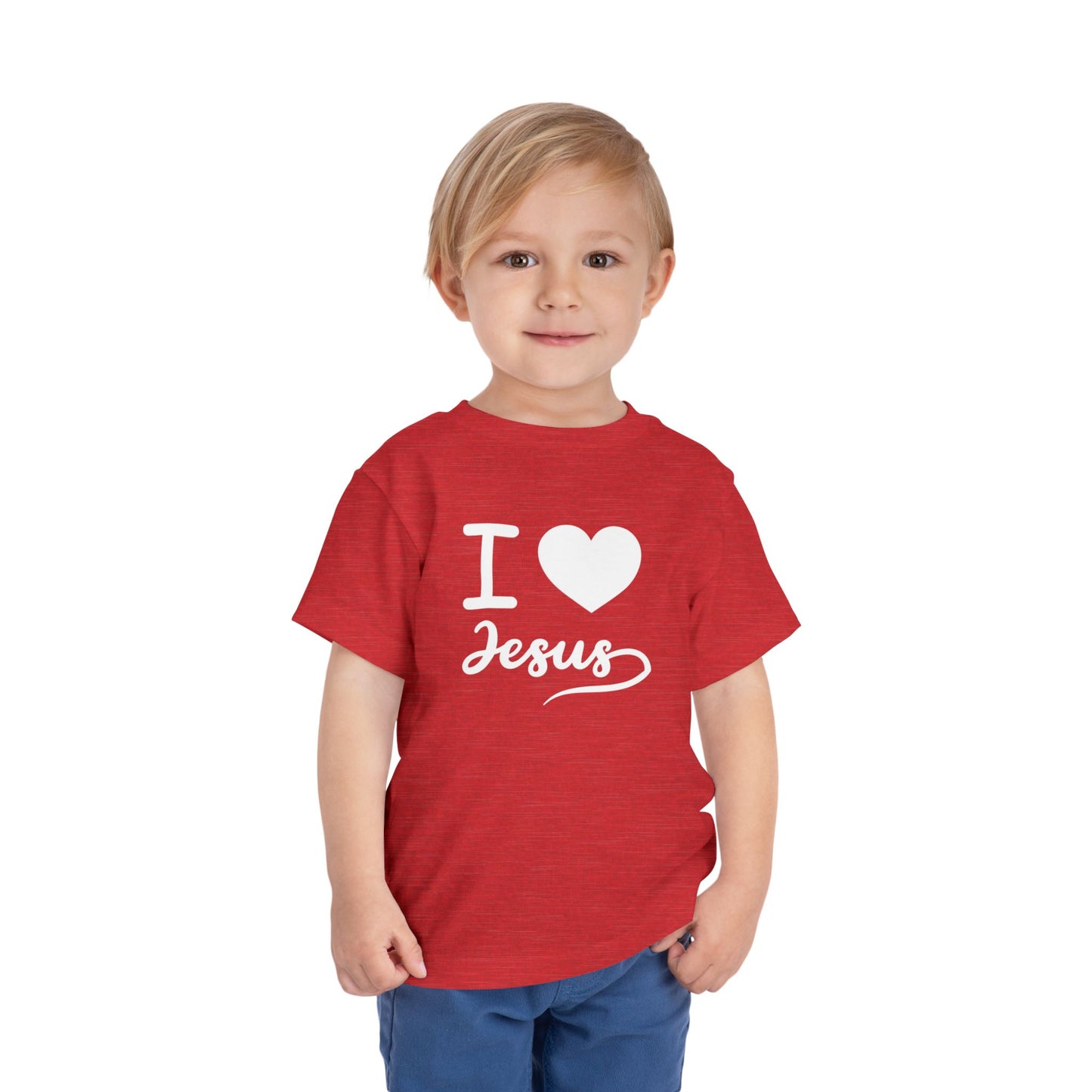 I Love Jesus Toddler Tee