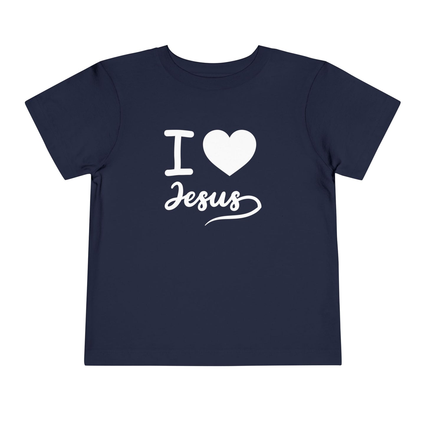 I Love Jesus Toddler Tee