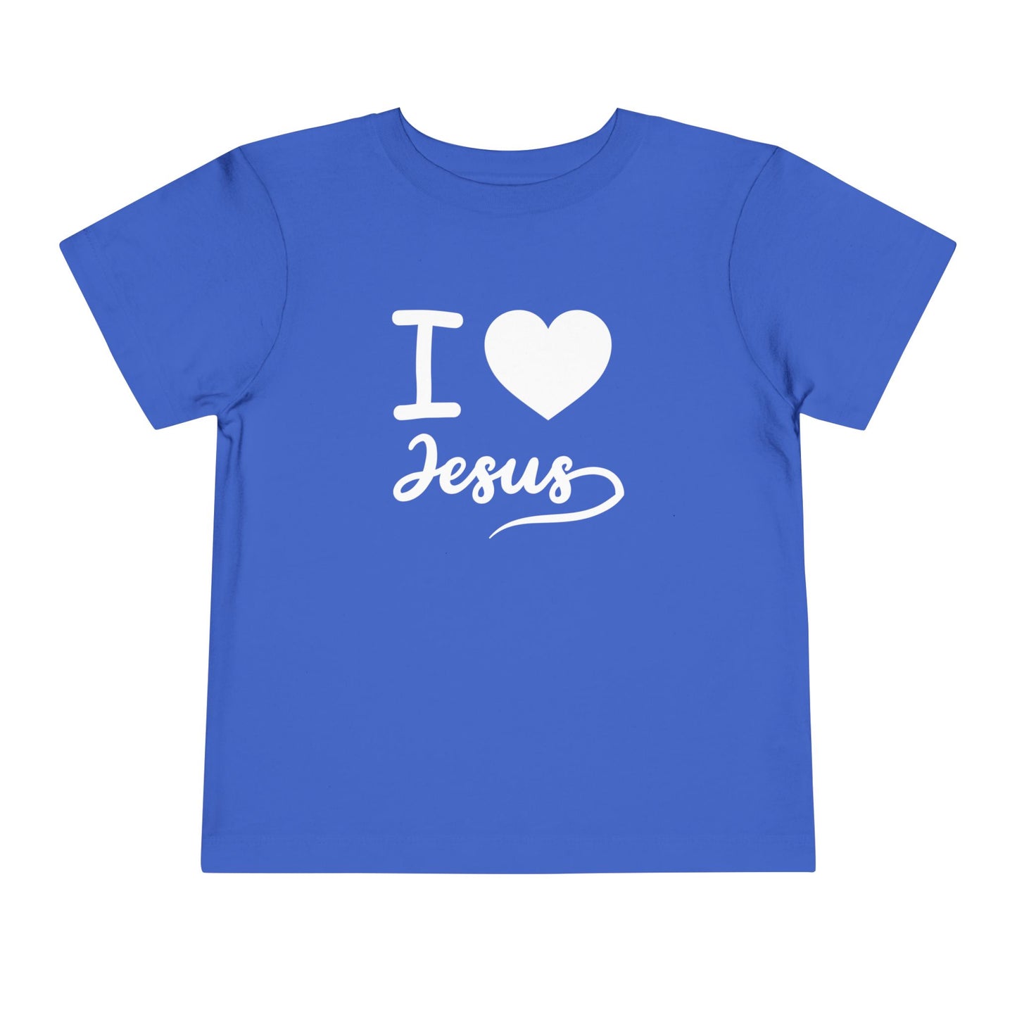 I Love Jesus Toddler Tee