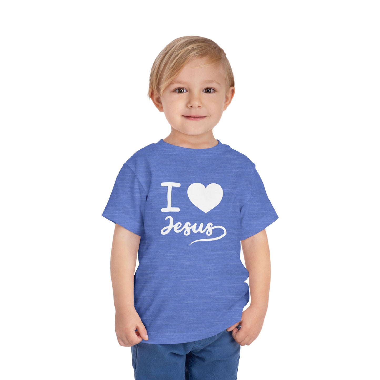 I Love Jesus Toddler Tee