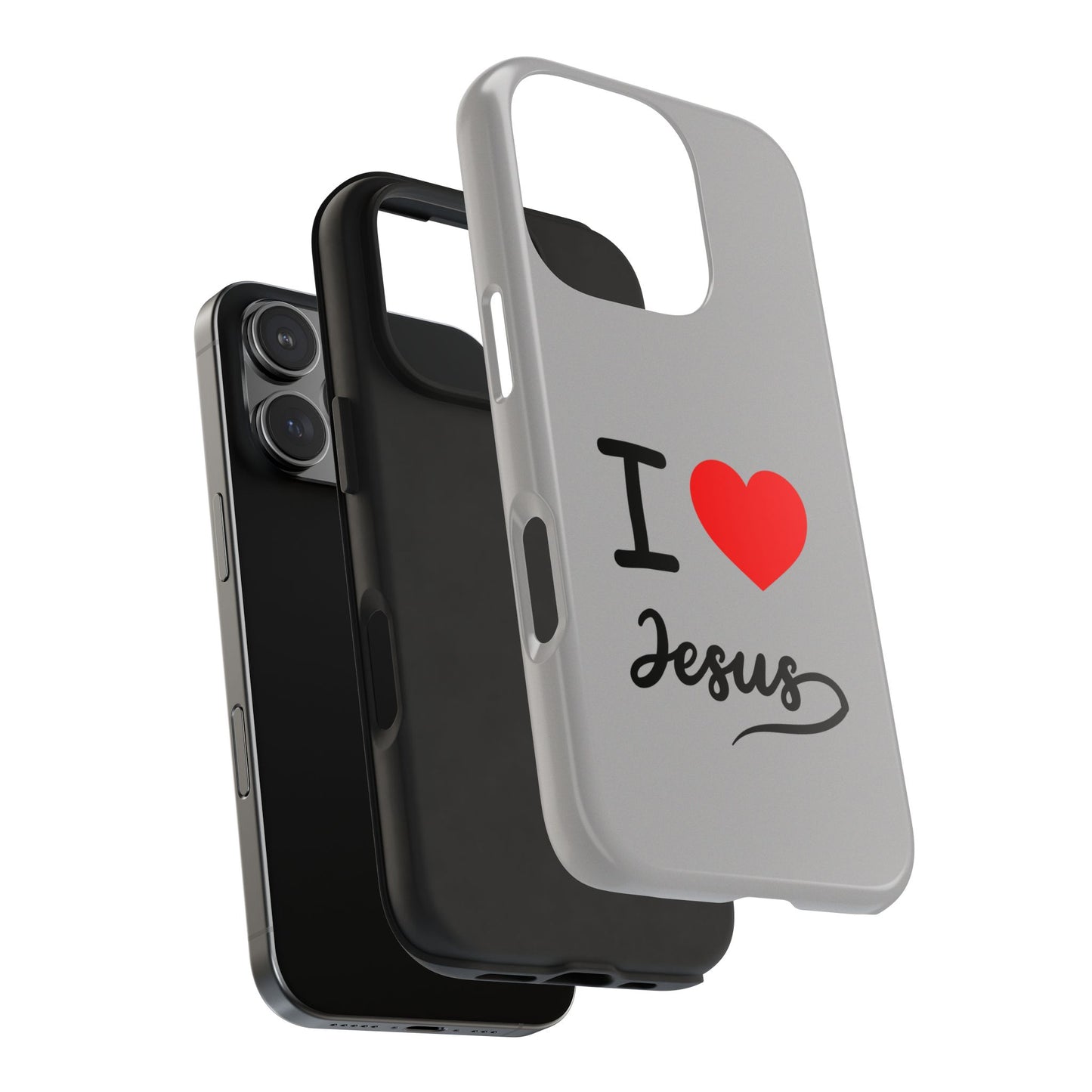 I Love Jesus Tough Phone Cases