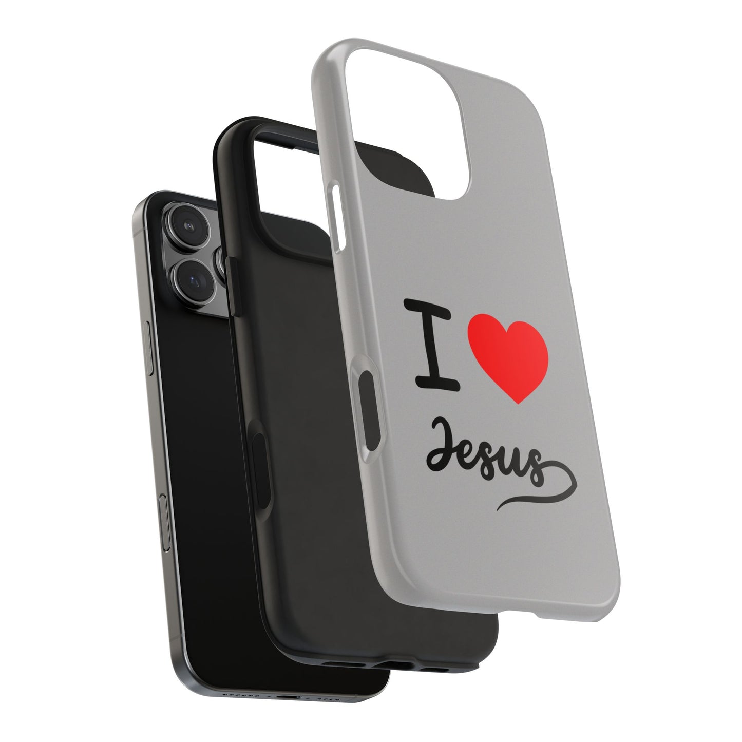 I Love Jesus Tough Phone Cases
