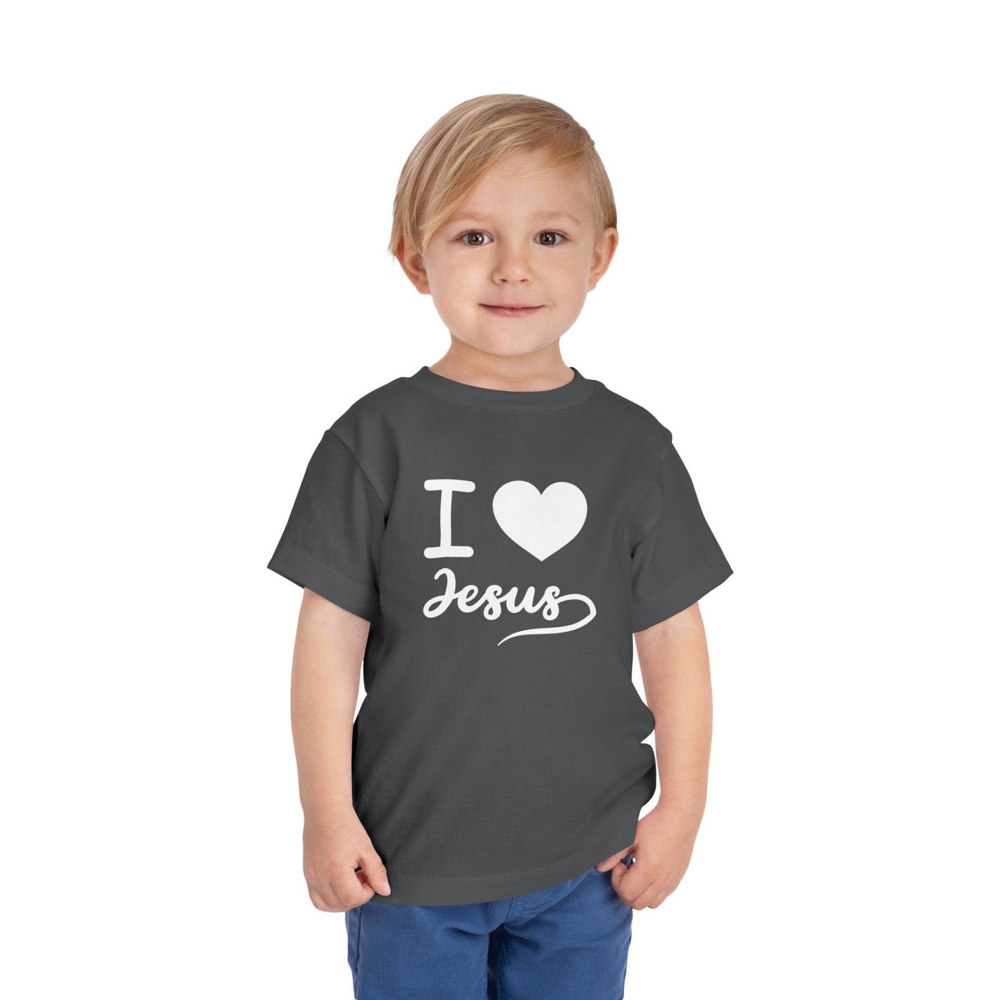 I Love Jesus Toddler Tee