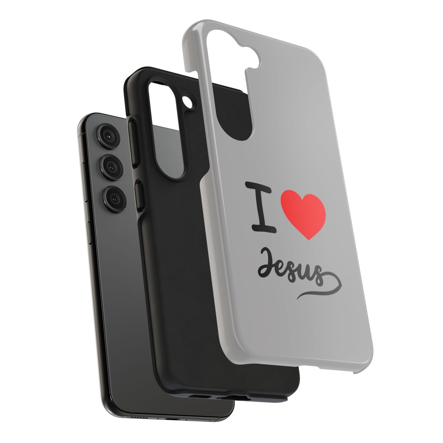 I Love Jesus Tough Phone Cases