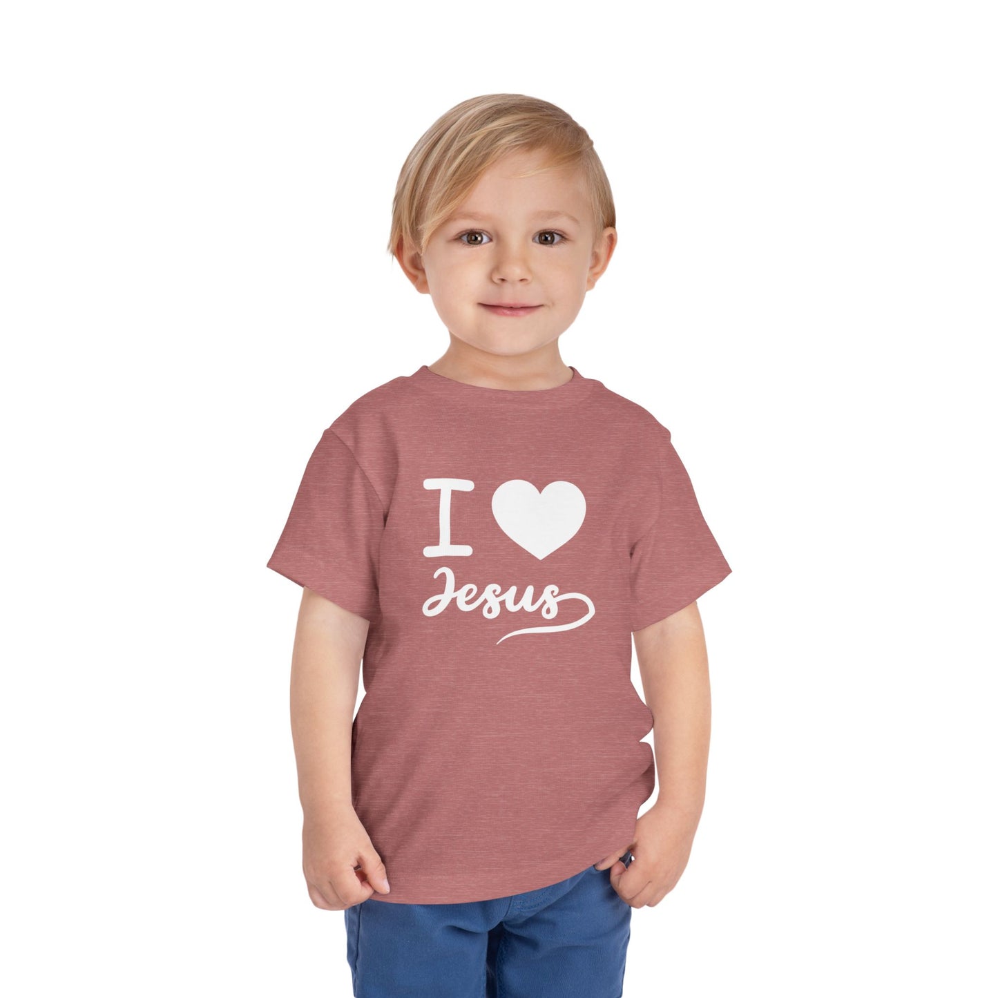 I Love Jesus Toddler Tee