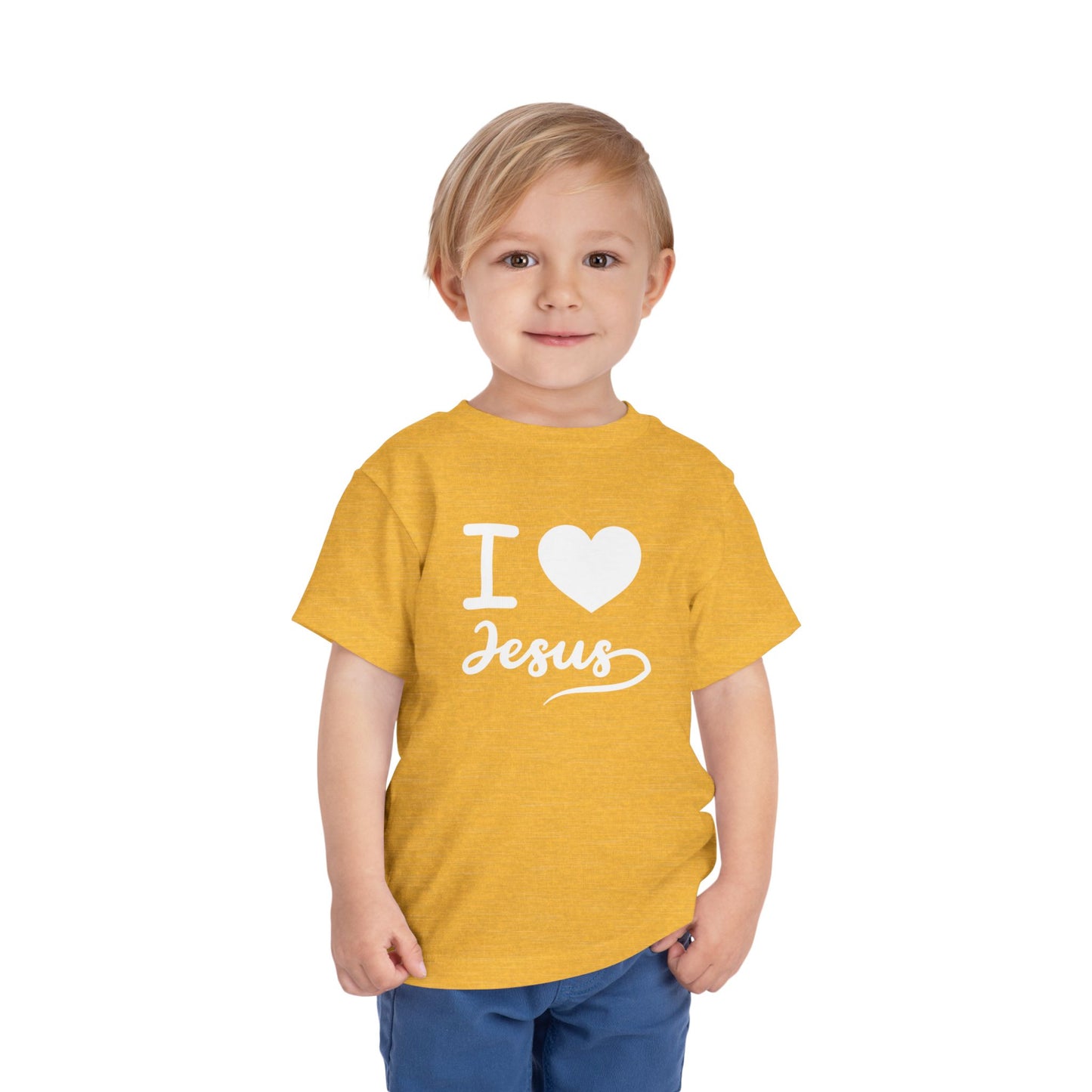 I Love Jesus Toddler Tee