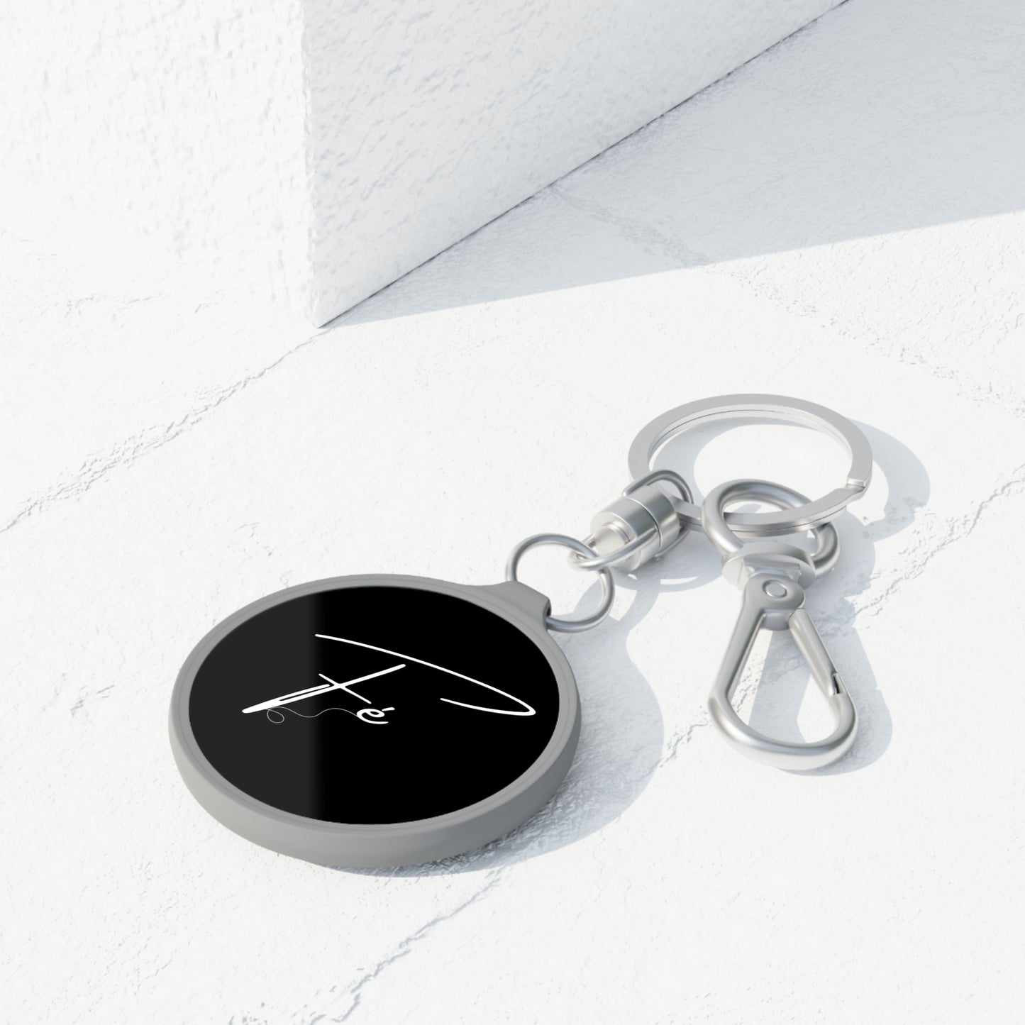 Personalized Fé Keyring Tag – Stylish Keychain for Daily Motivation