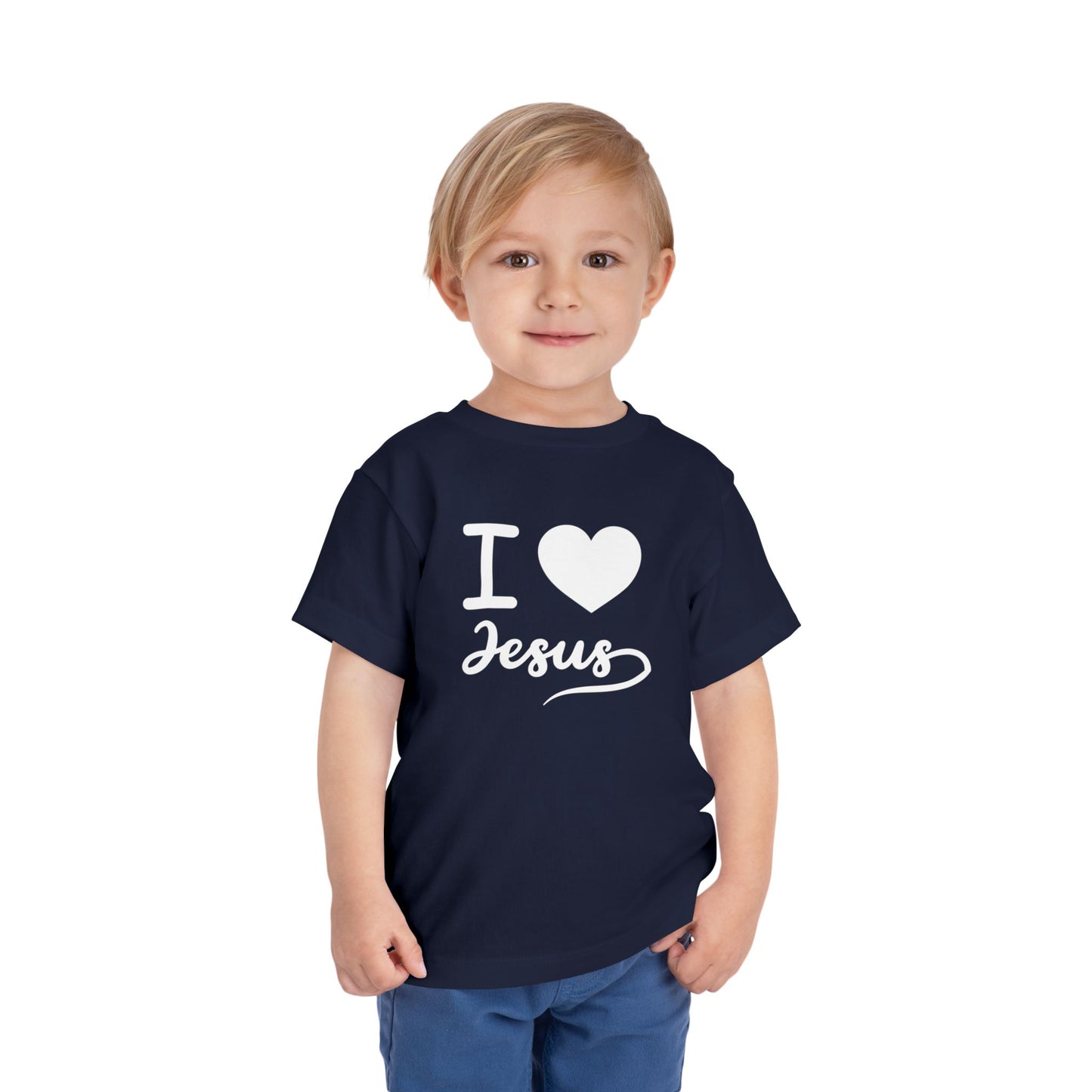 I Love Jesus Toddler Tee