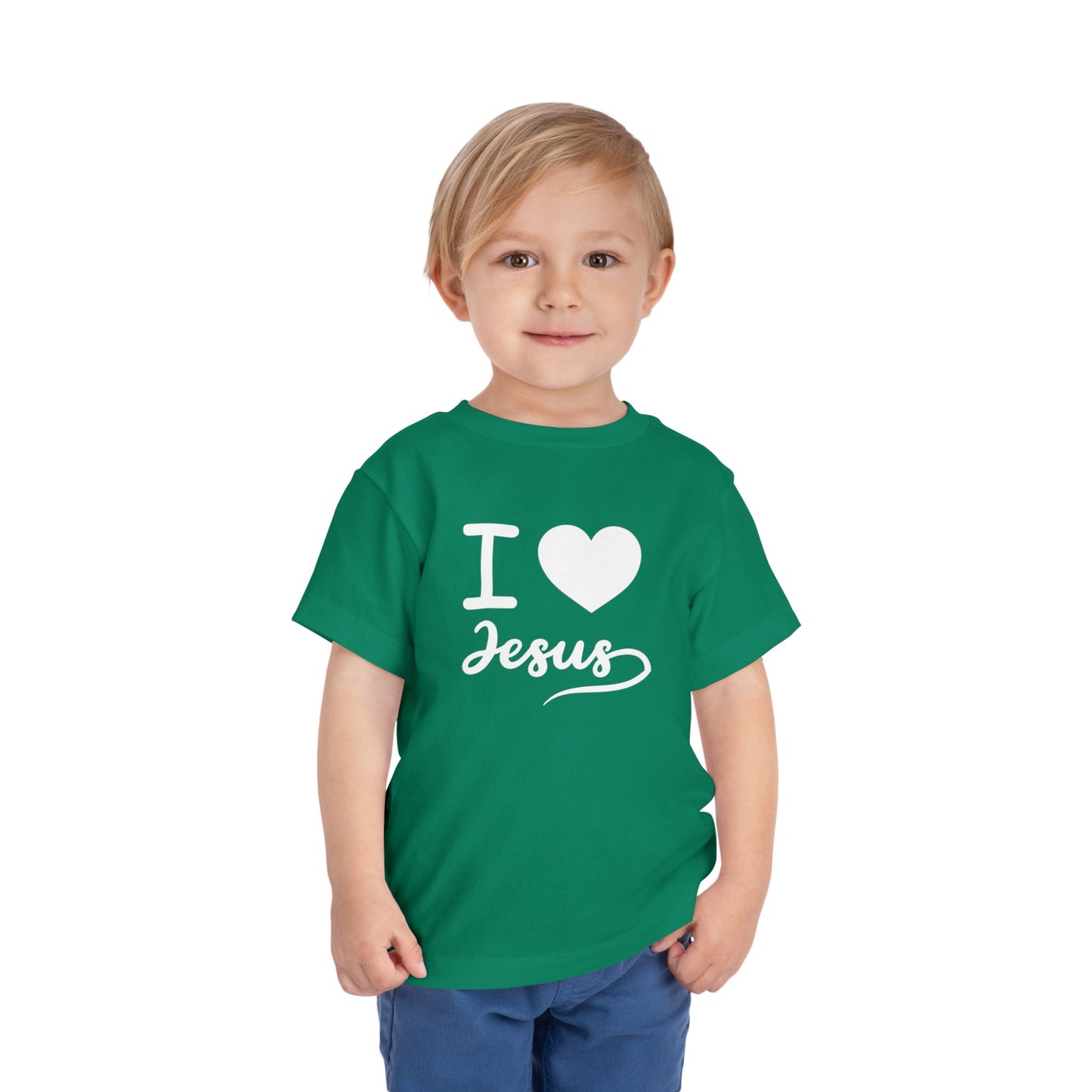 I Love Jesus Toddler Tee