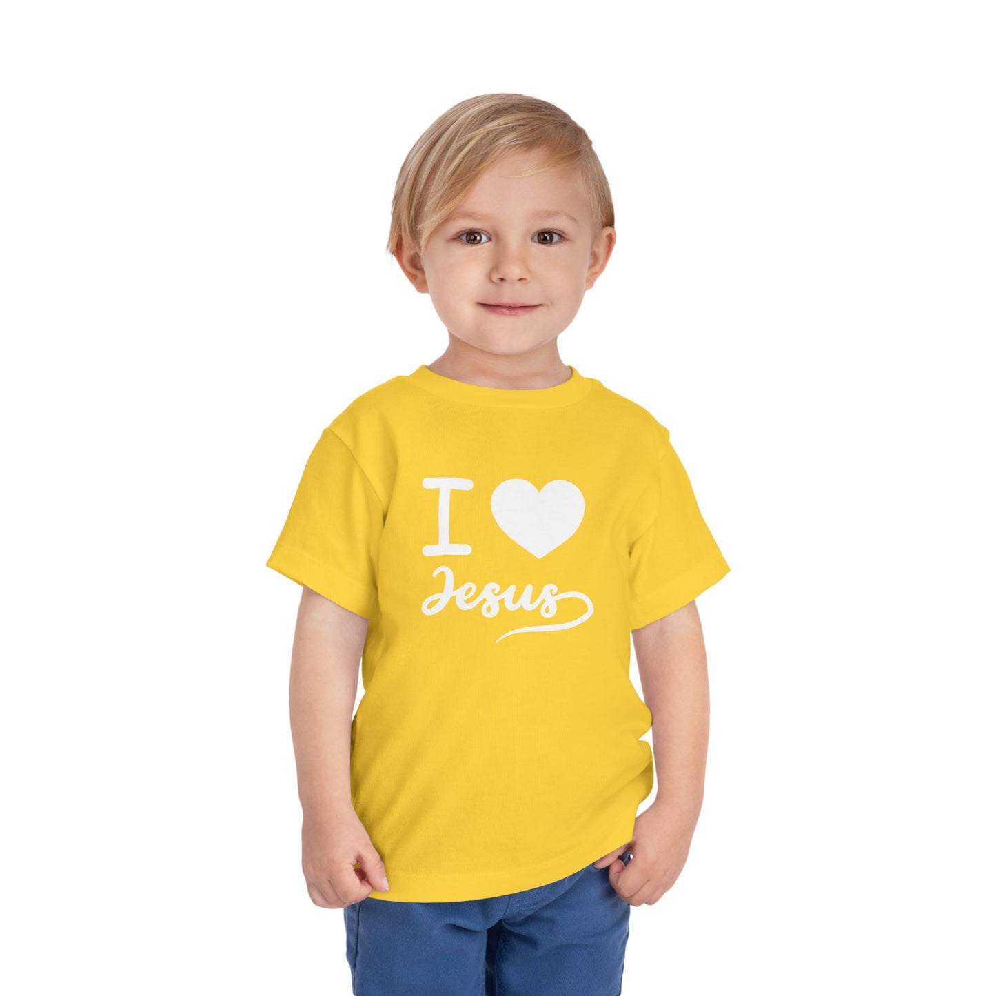 I Love Jesus Toddler Tee
