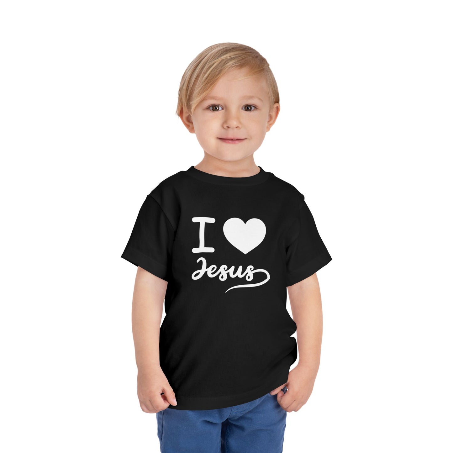 I Love Jesus Toddler Tee