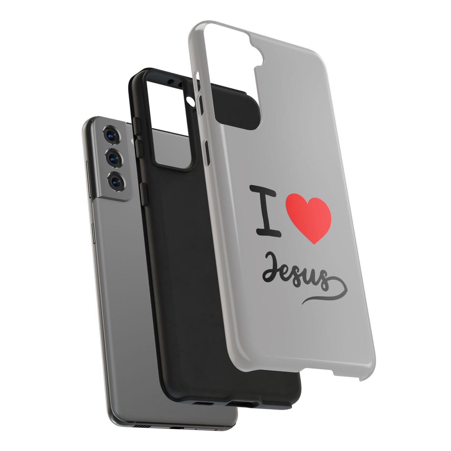 I Love Jesus Tough Phone Cases