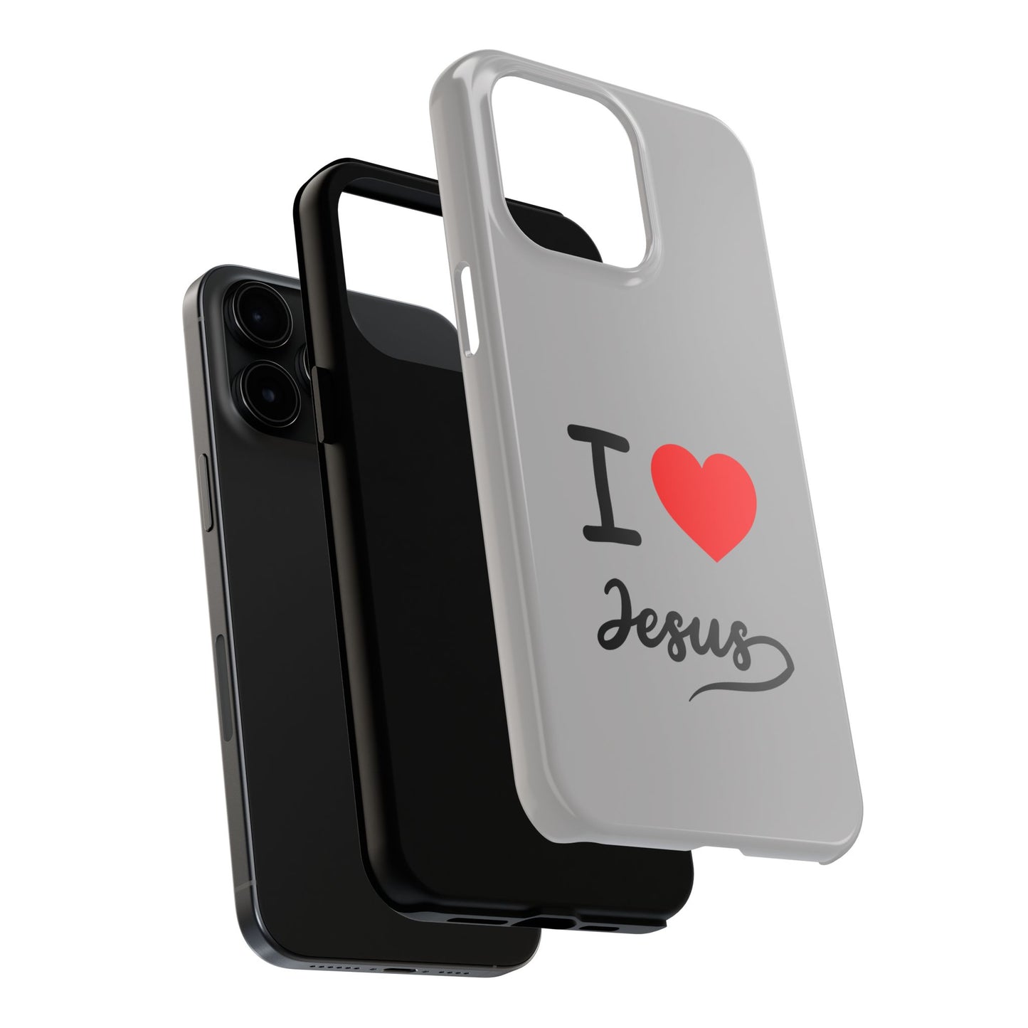 I Love Jesus Tough Phone Cases