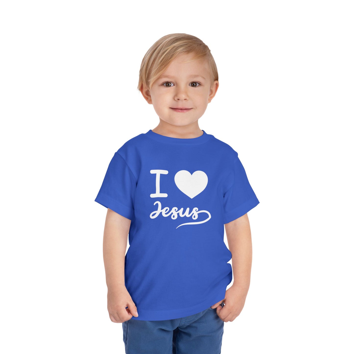 I Love Jesus Toddler Tee