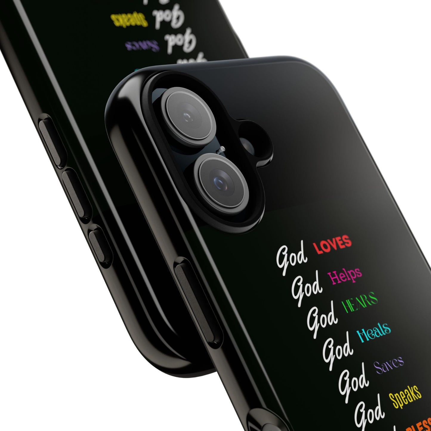 Inspirational Phone Case - God Loves, Helps, Heals & More