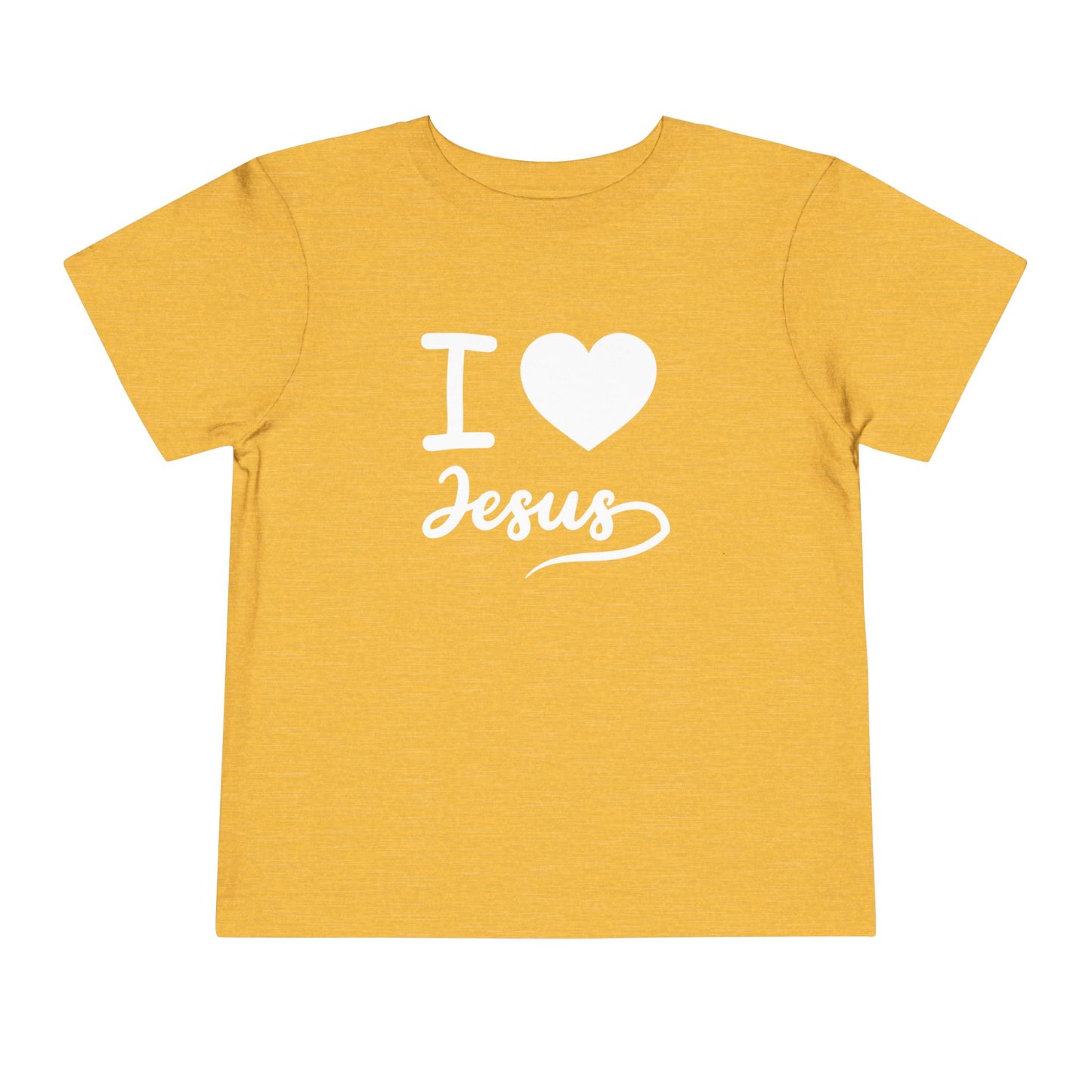 I Love Jesus Toddler Tee