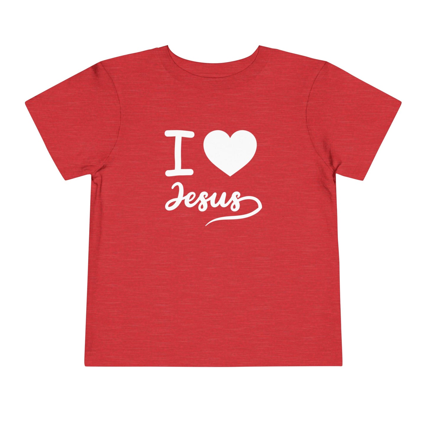 I Love Jesus Toddler Tee