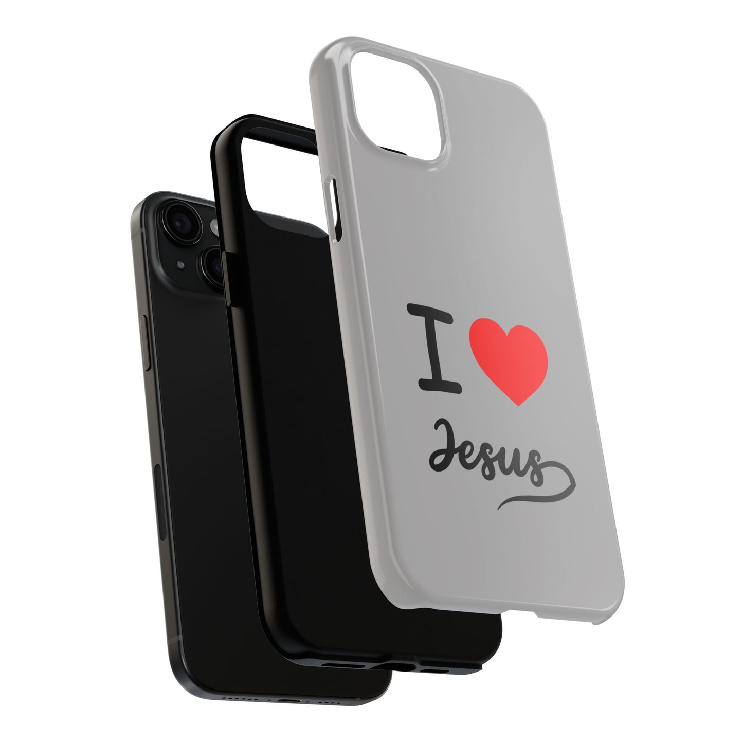 I Love Jesus Tough Phone Cases