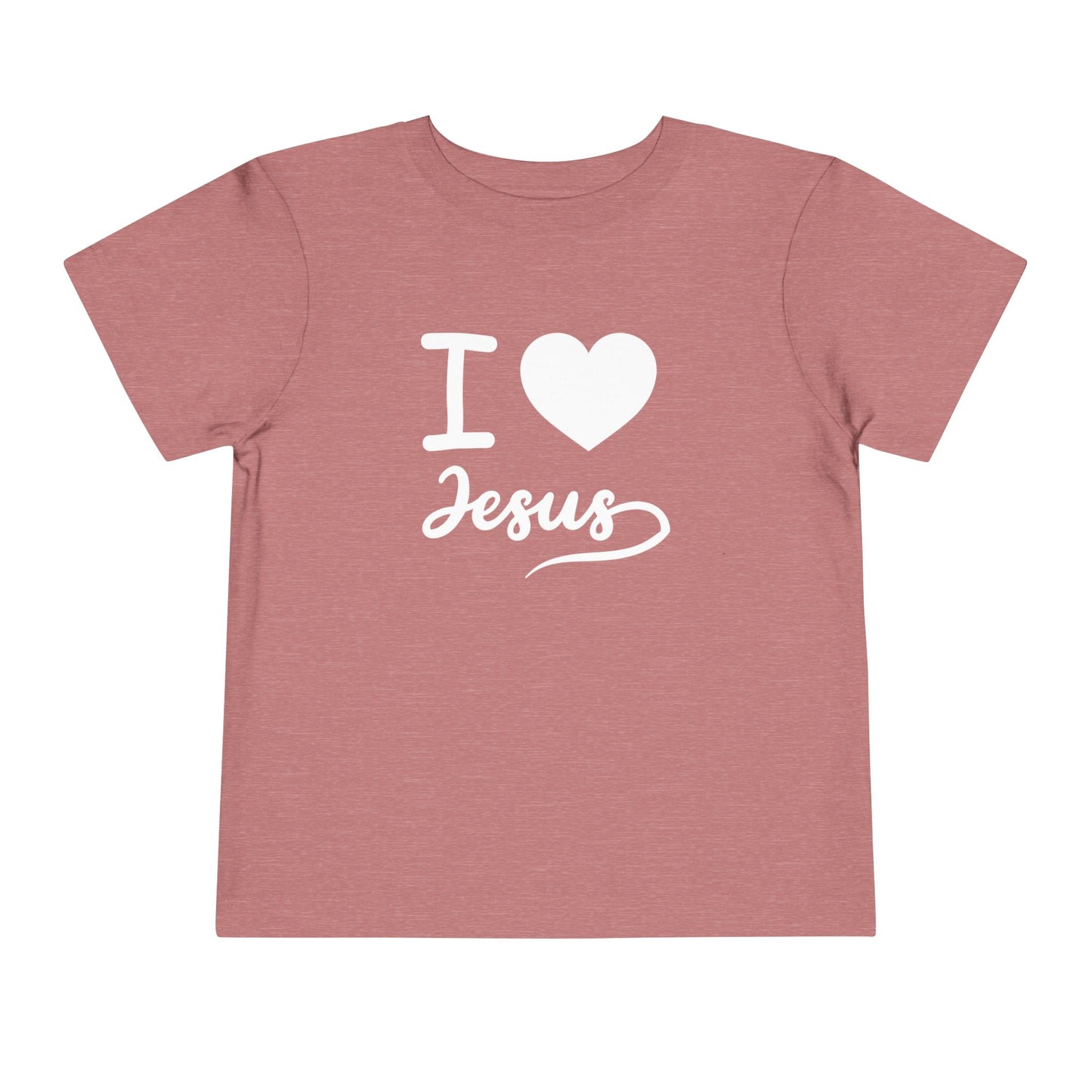 I Love Jesus Toddler Tee