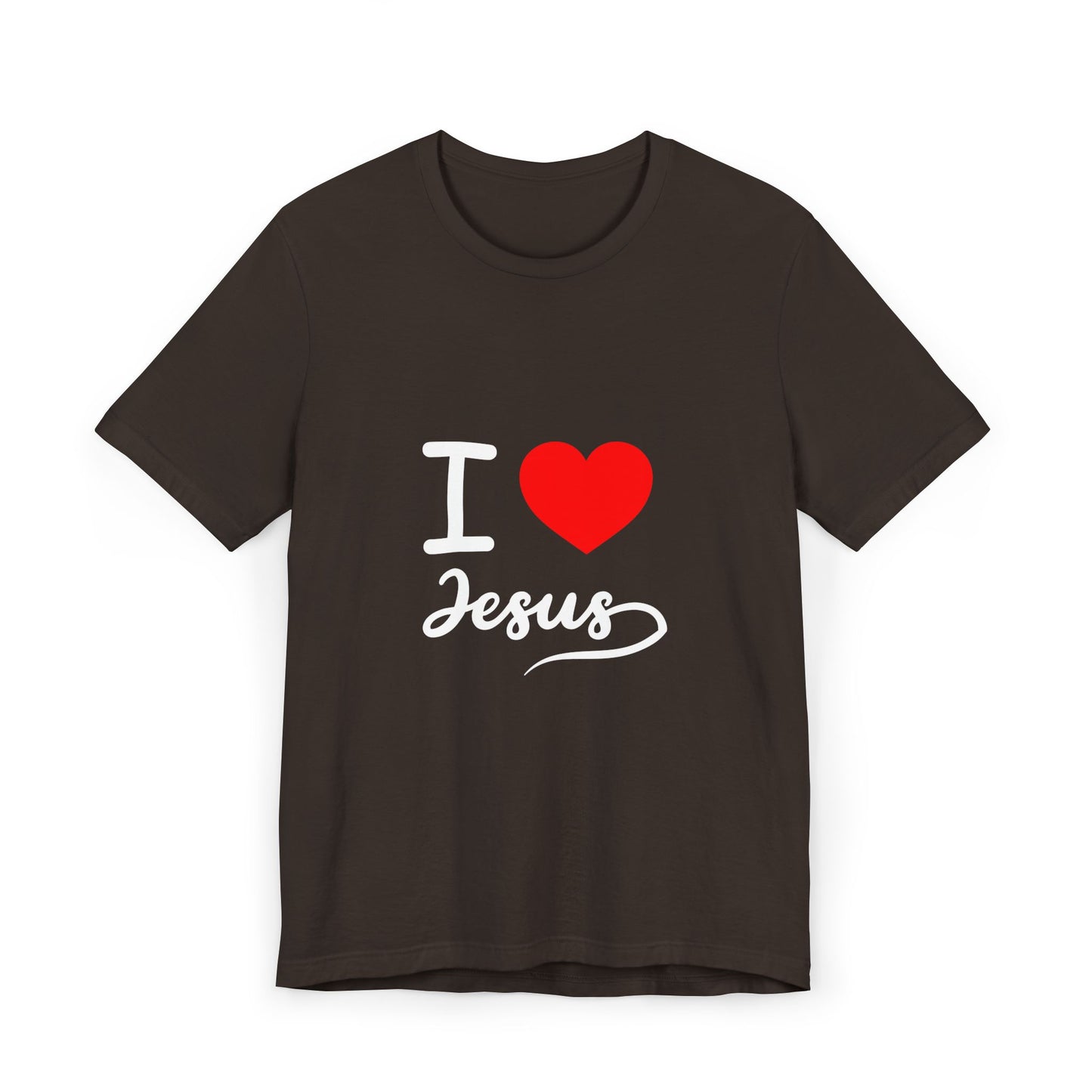 I Love Jesus Unisex T-Shirt, Faith Shirt, Christian Apparel, Gift for Believers, Inspirational Tee, Bible Verse Top