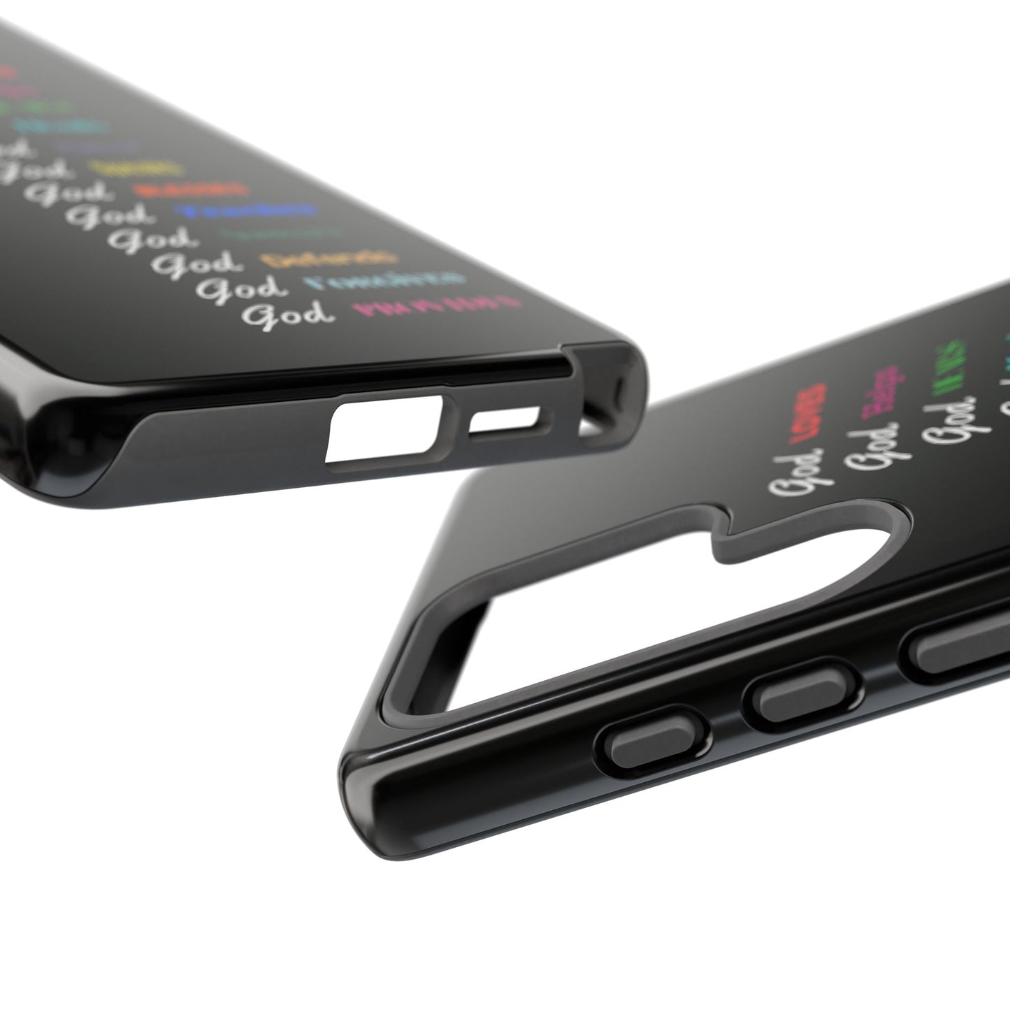 Inspirational Phone Case - God Loves, Helps, Heals & More