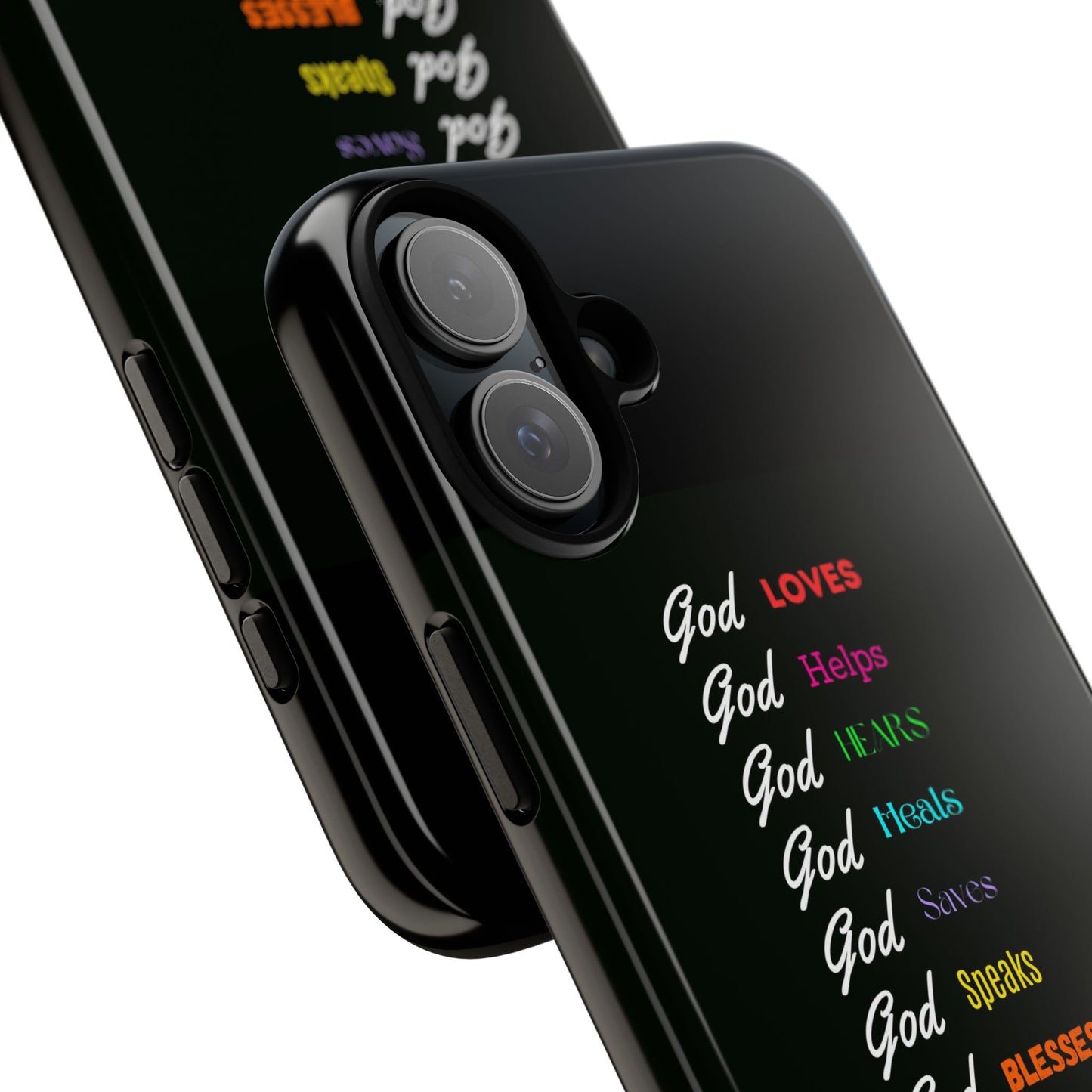 Inspirational Phone Case - God Loves, Helps, Heals & More