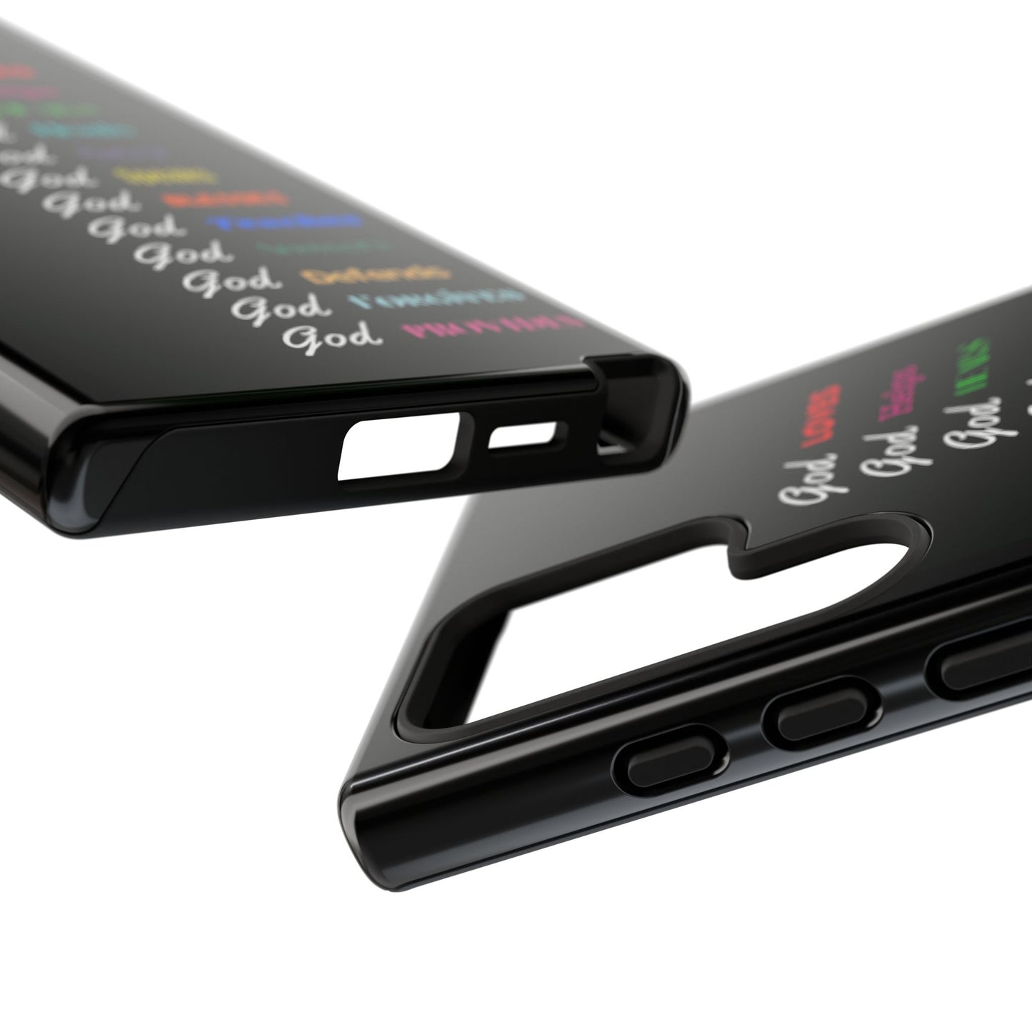 Inspirational Phone Case - God Loves, Helps, Heals & More