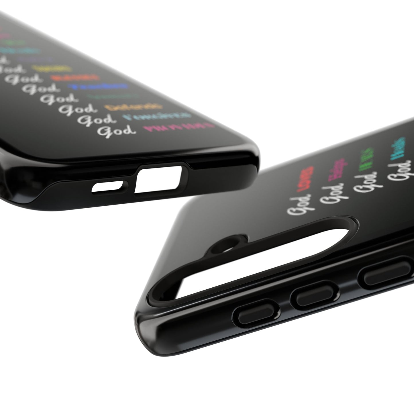 Inspirational Phone Case - God Loves, Helps, Heals & More