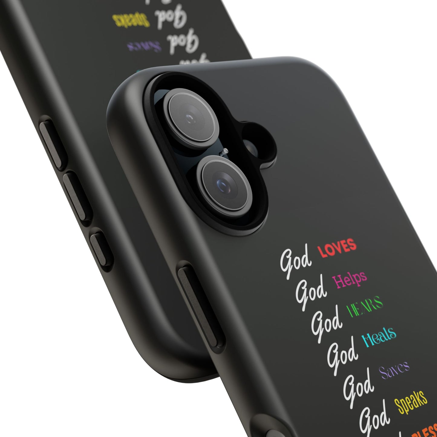 Inspirational Phone Case - God Loves, Helps, Heals & More