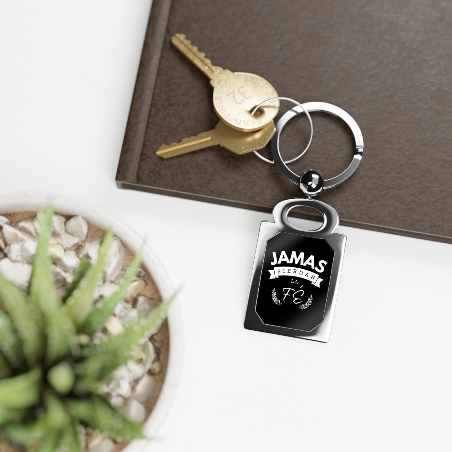 Jamas Pierdas la Fé Keychain