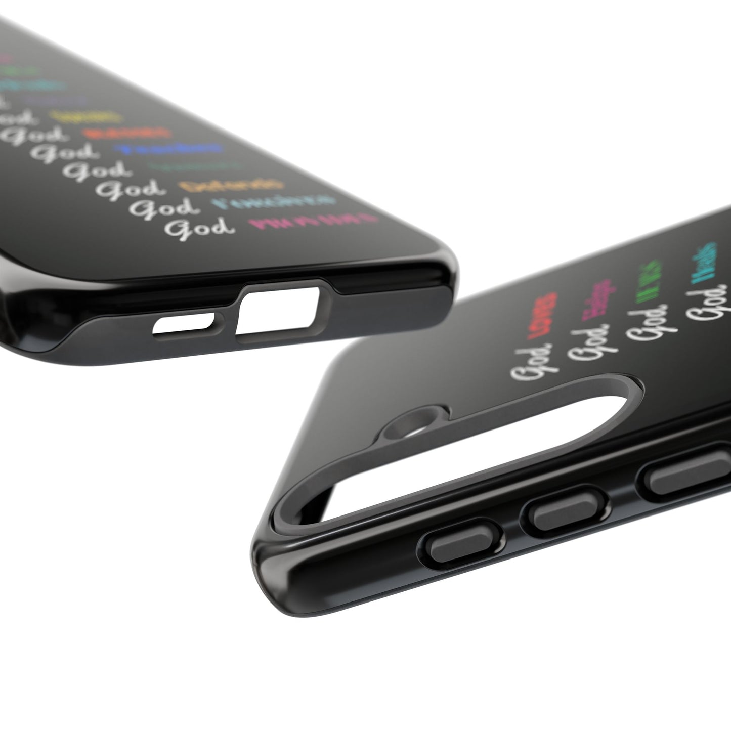Inspirational Phone Case - God Loves, Helps, Heals & More