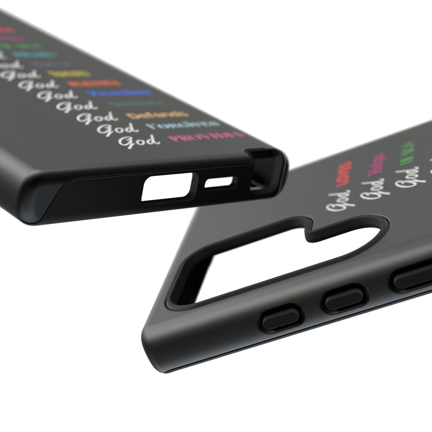 Inspirational Phone Case - God Loves, Helps, Heals & More