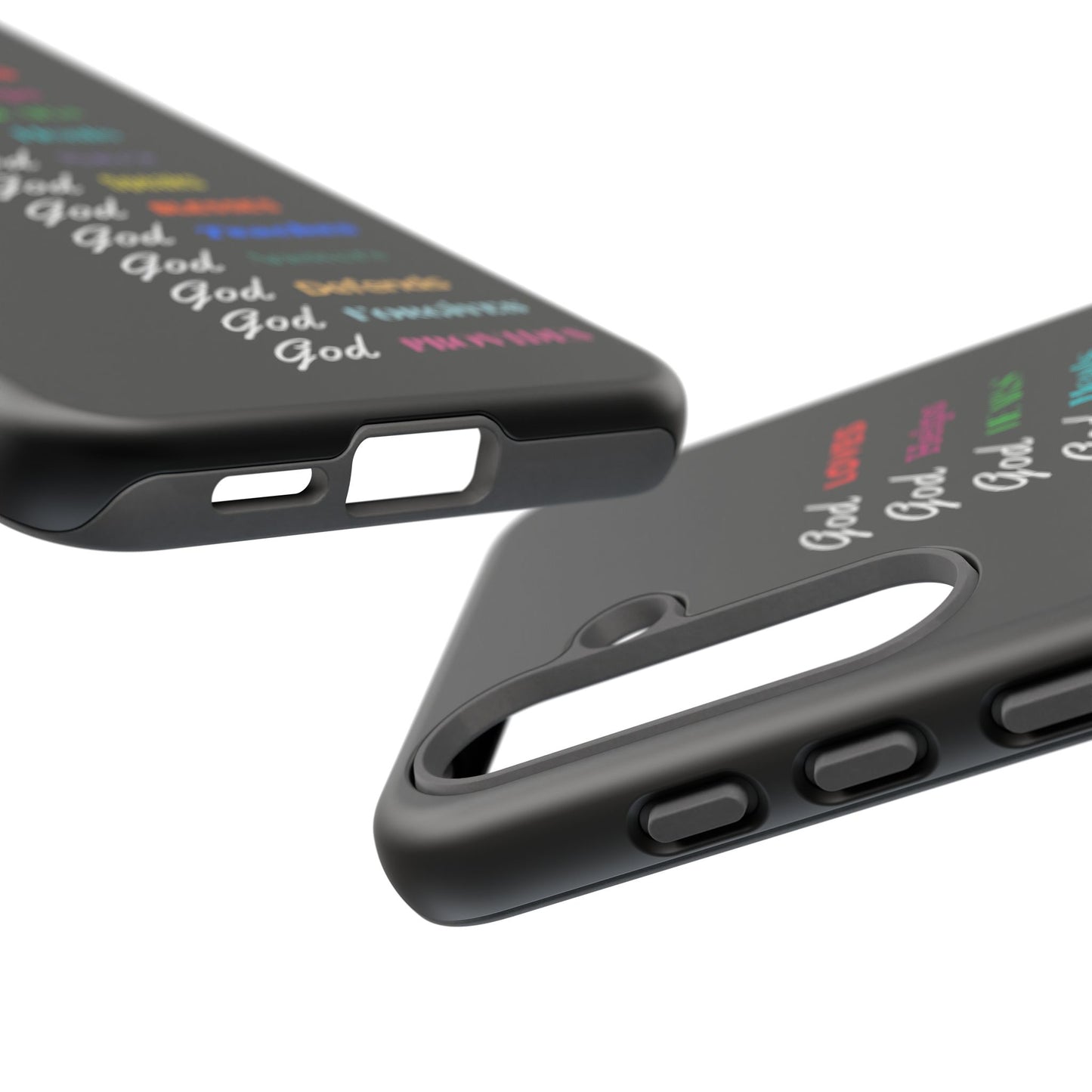 Inspirational Phone Case - God Loves, Helps, Heals & More
