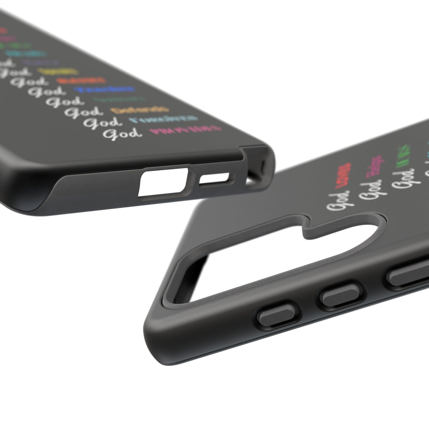 Inspirational Phone Case - God Loves, Helps, Heals & More