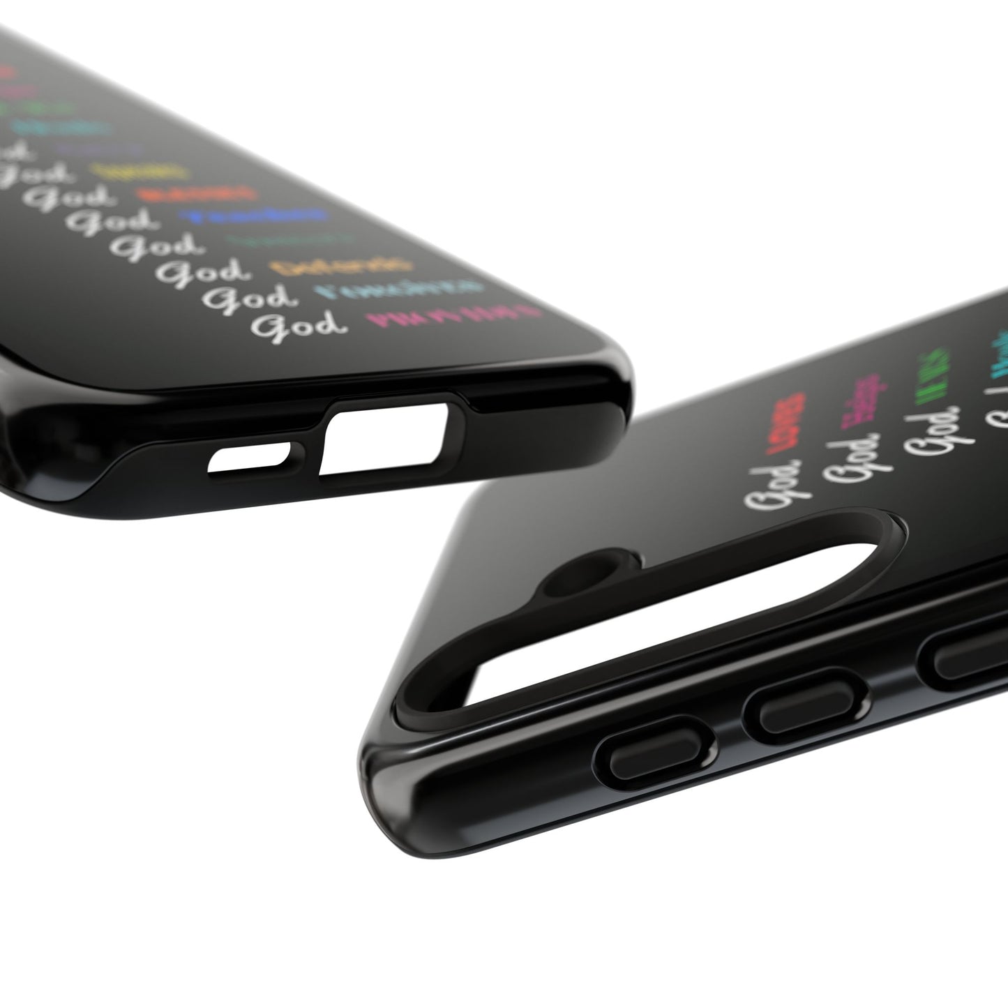Inspirational Phone Case - God Loves, Helps, Heals & More