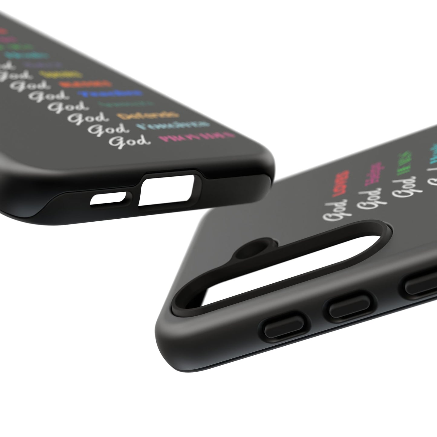 Inspirational Phone Case - God Loves, Helps, Heals & More