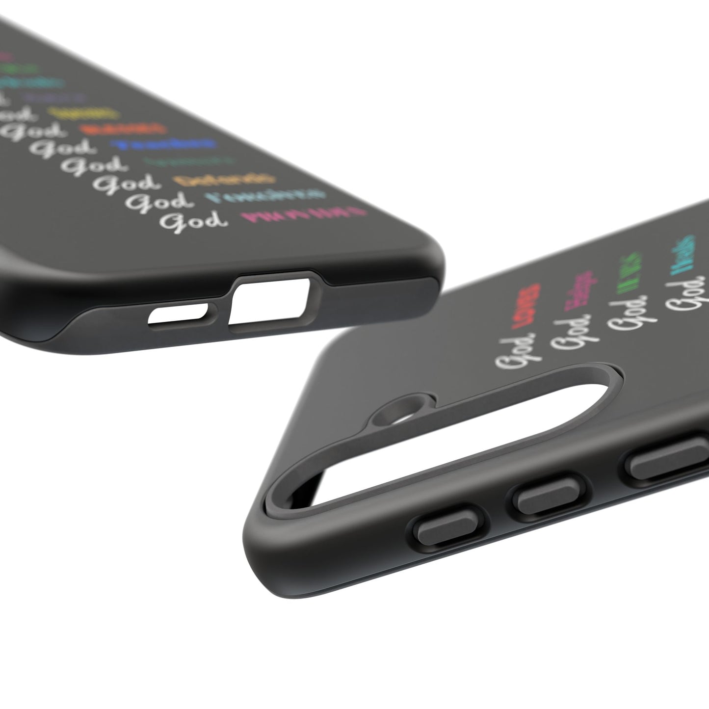 Inspirational Phone Case - God Loves, Helps, Heals & More