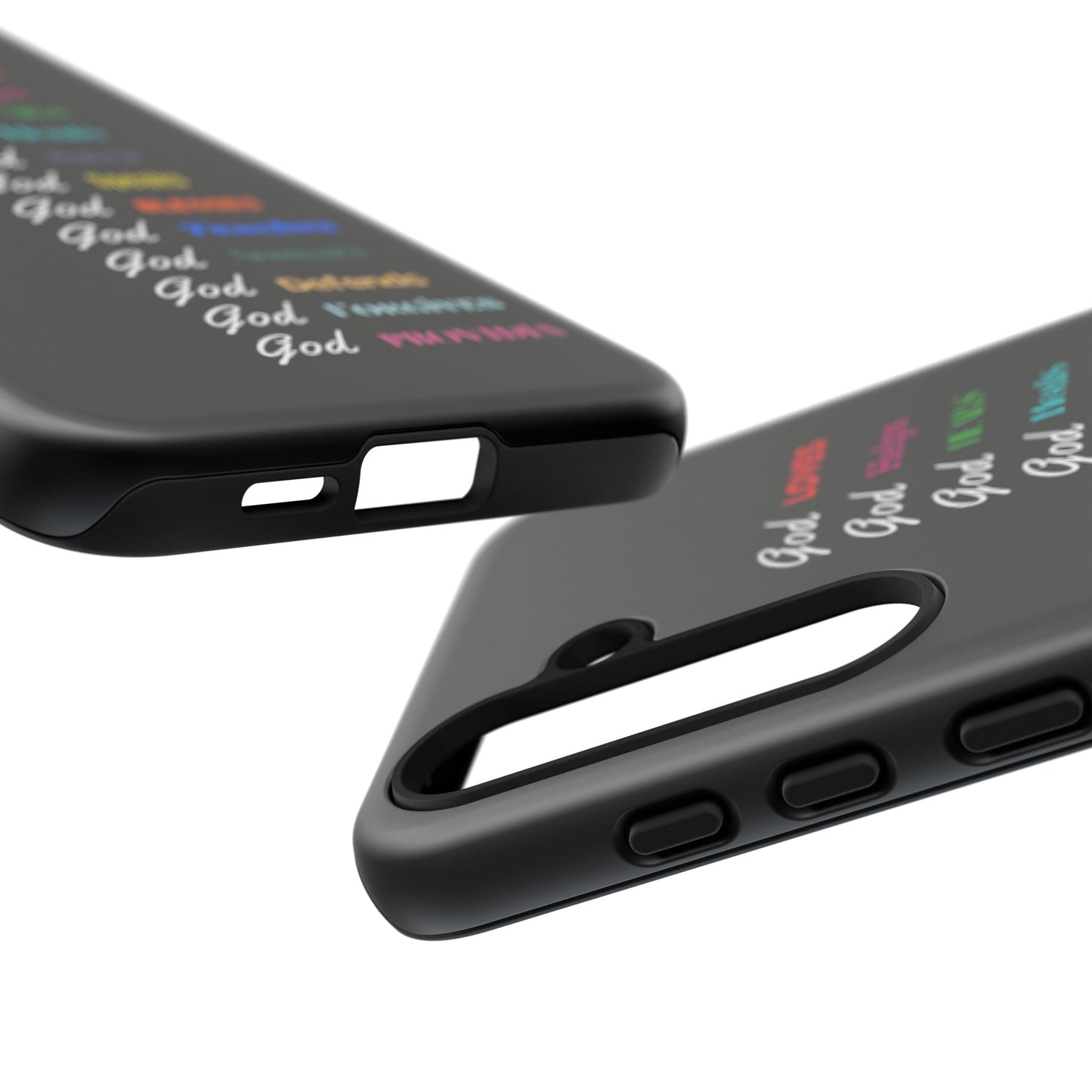 Inspirational Phone Case - God Loves, Helps, Heals & More